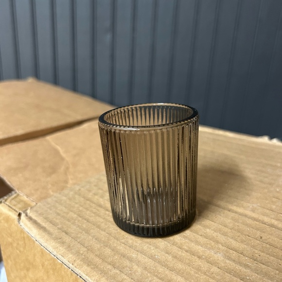 24 pk smoke gray votive candleholders - Picture 4 of 7